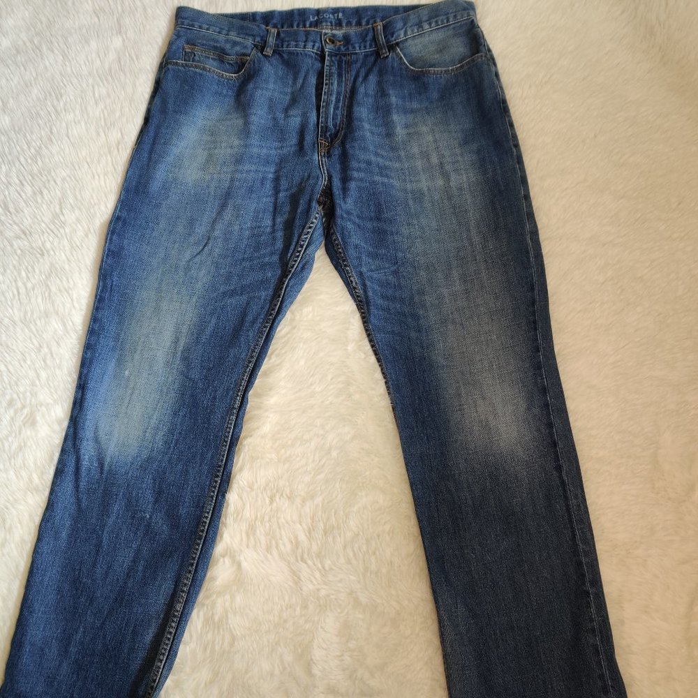 Lacoste Straight Leg Jeans Size 36